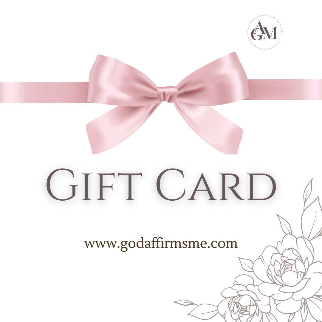 God Affirms Me Gift Card