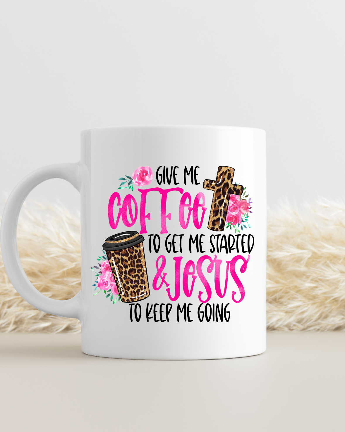 Coffee and Jesus Mug