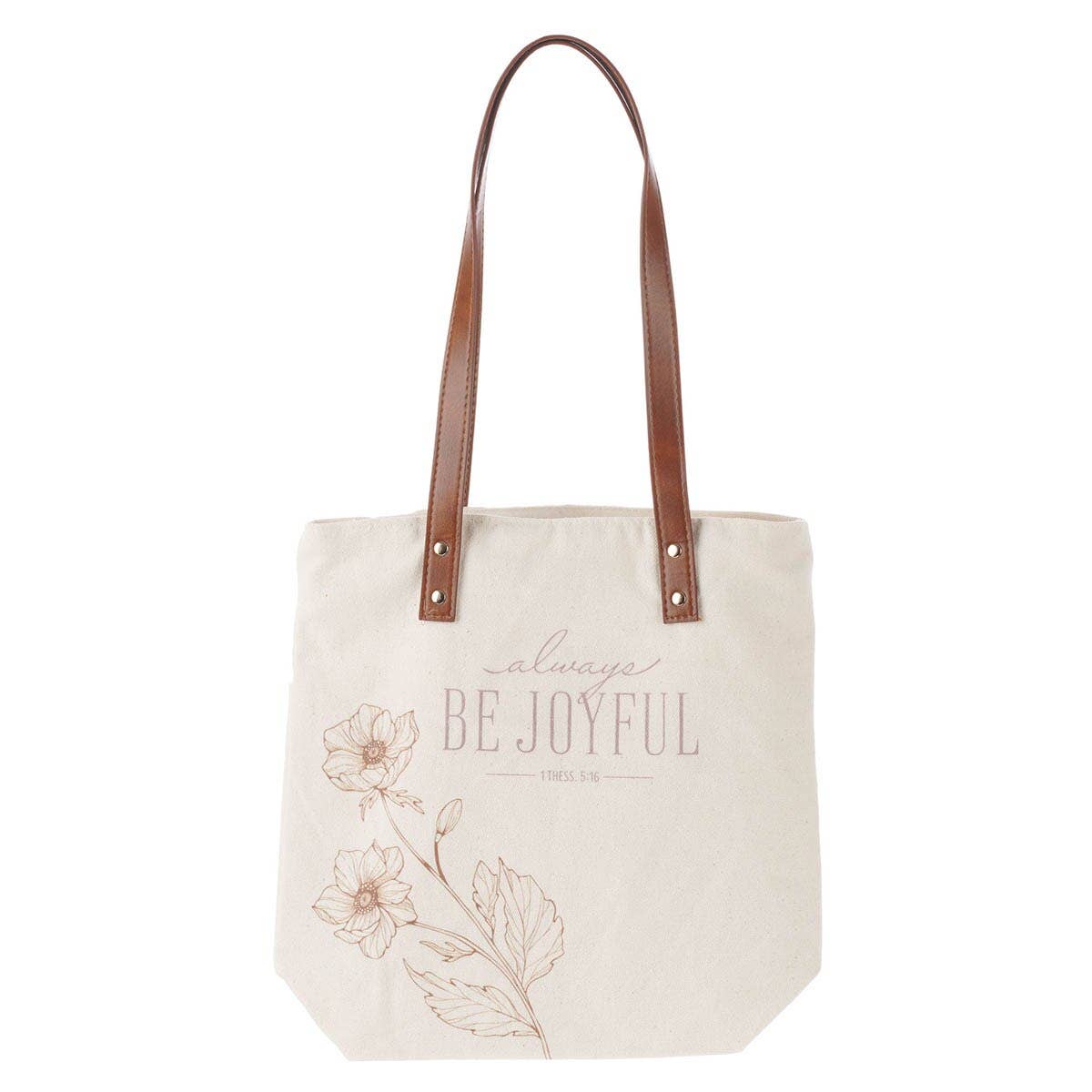 Joyful Tote Bag — 1 Thessalonians 5:16