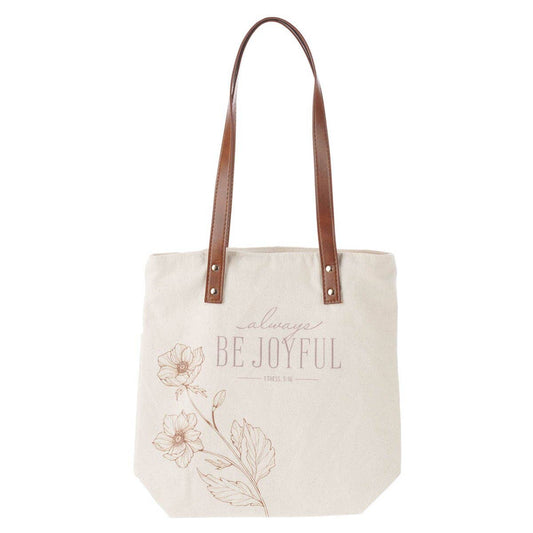 Joyful Tote Bag — 1 Thessalonians 5:16