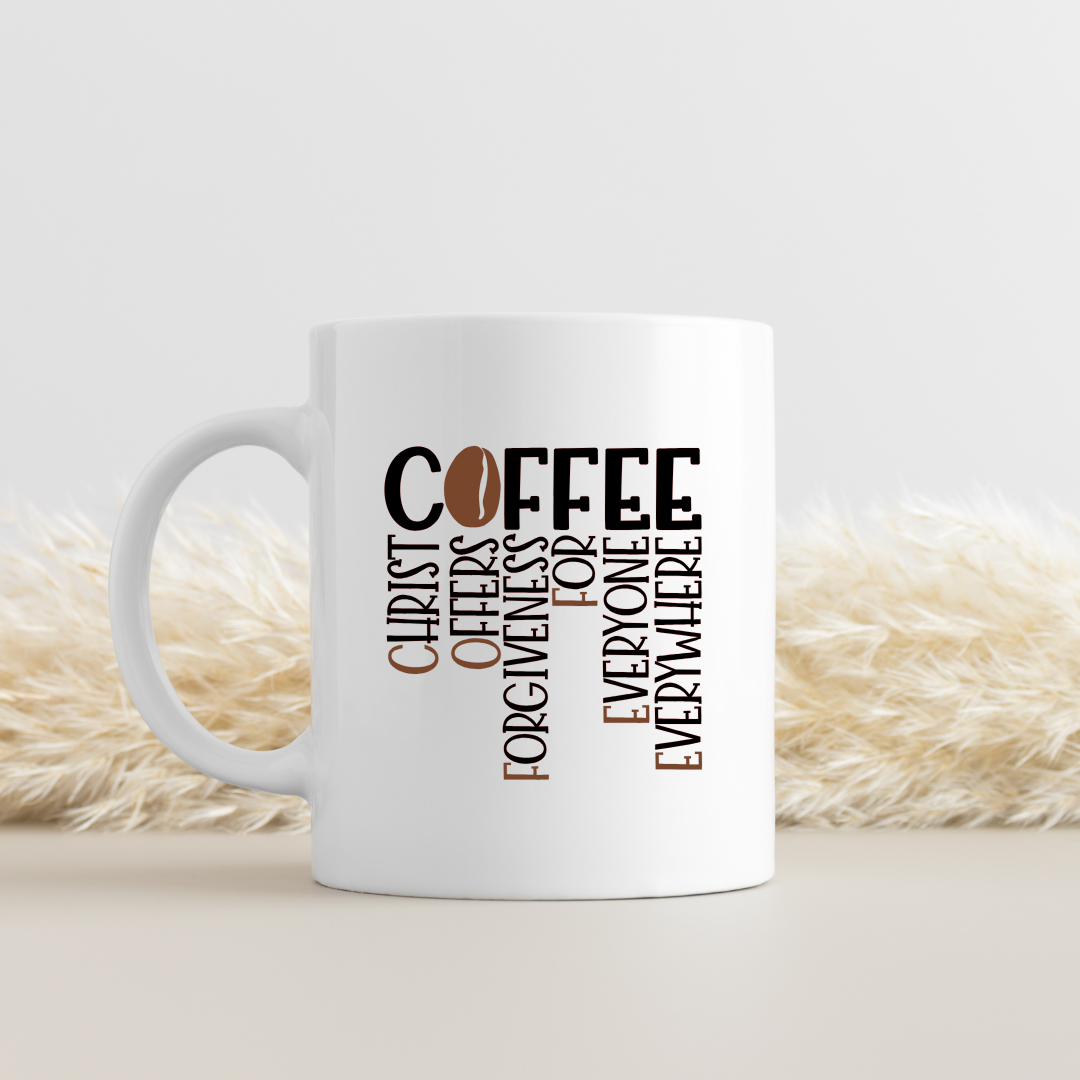 Christ Offers Forgiveness Mug