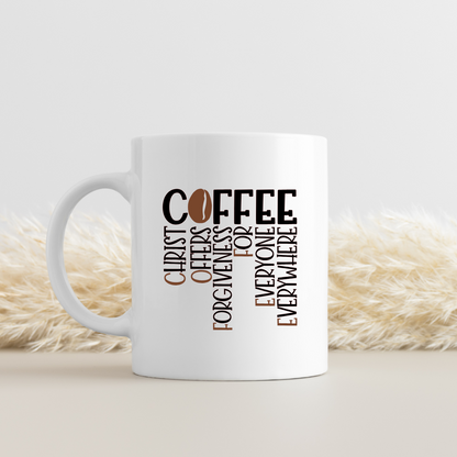 Christ Offers Forgiveness Mug