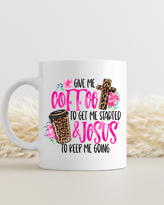 Coffee and Jesus Mug