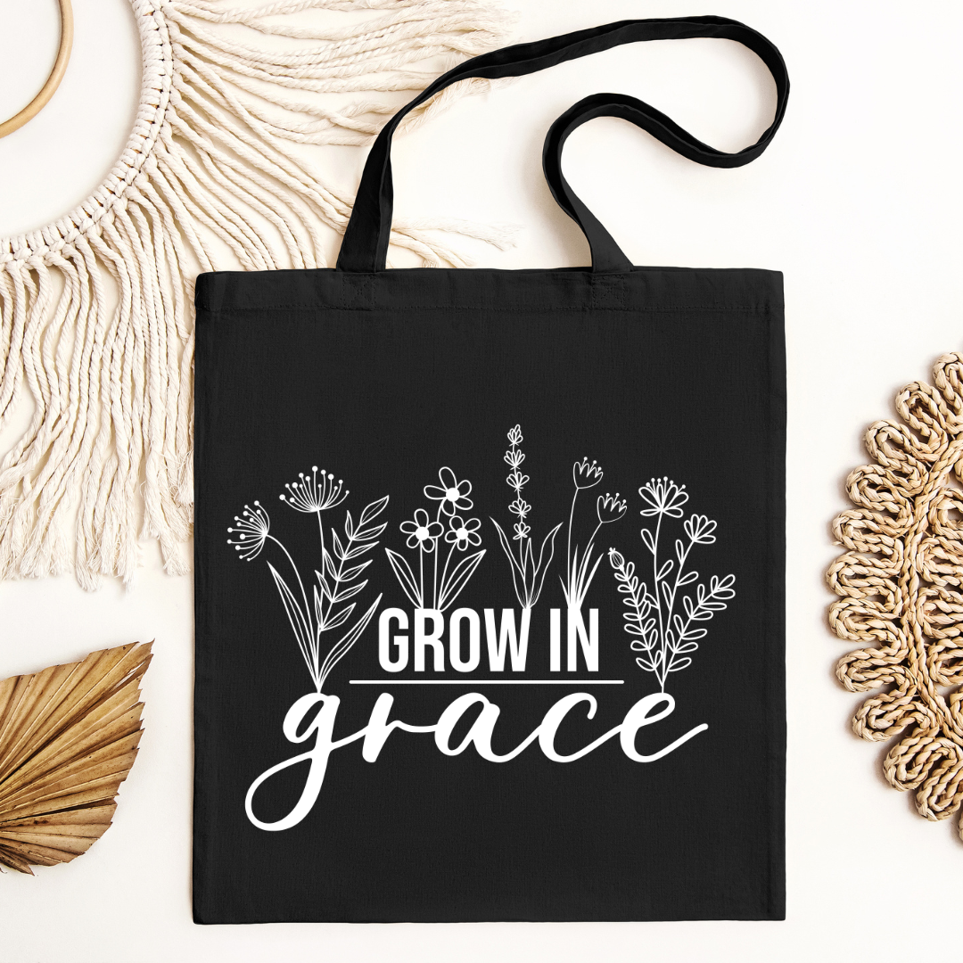 Grow in Grace Tote