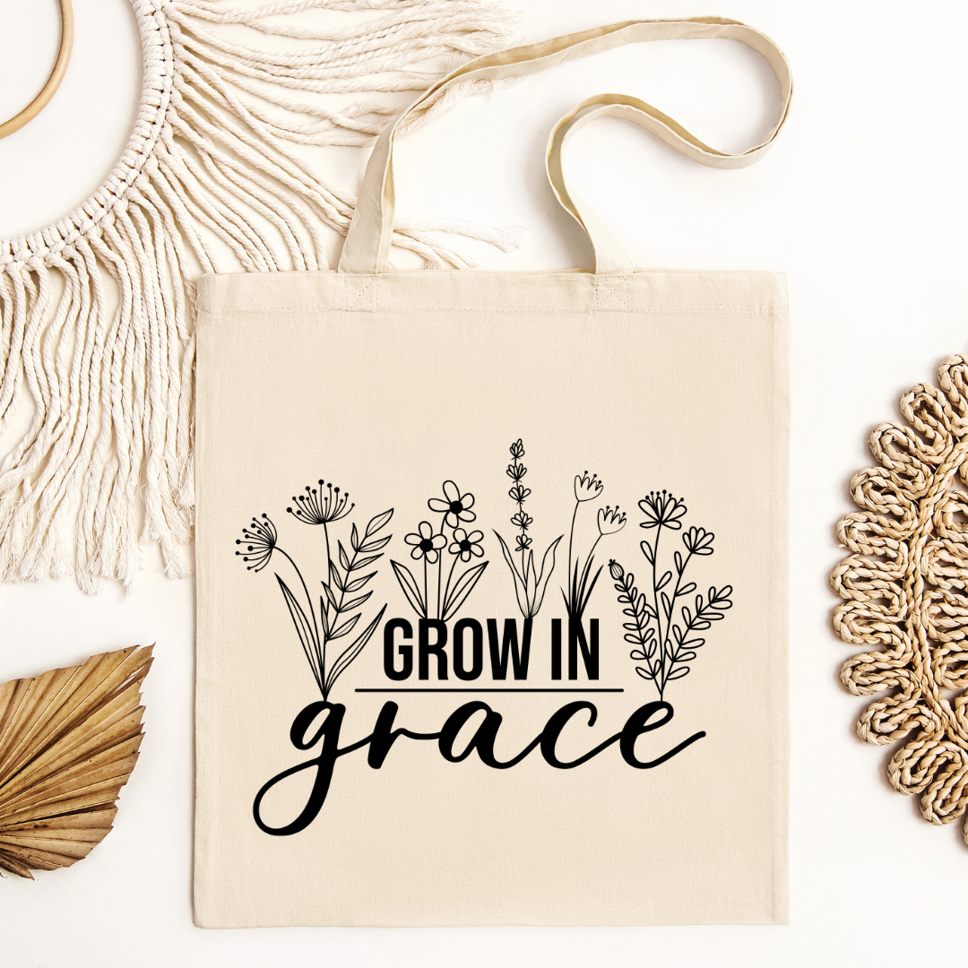 Grow in Grace Tote