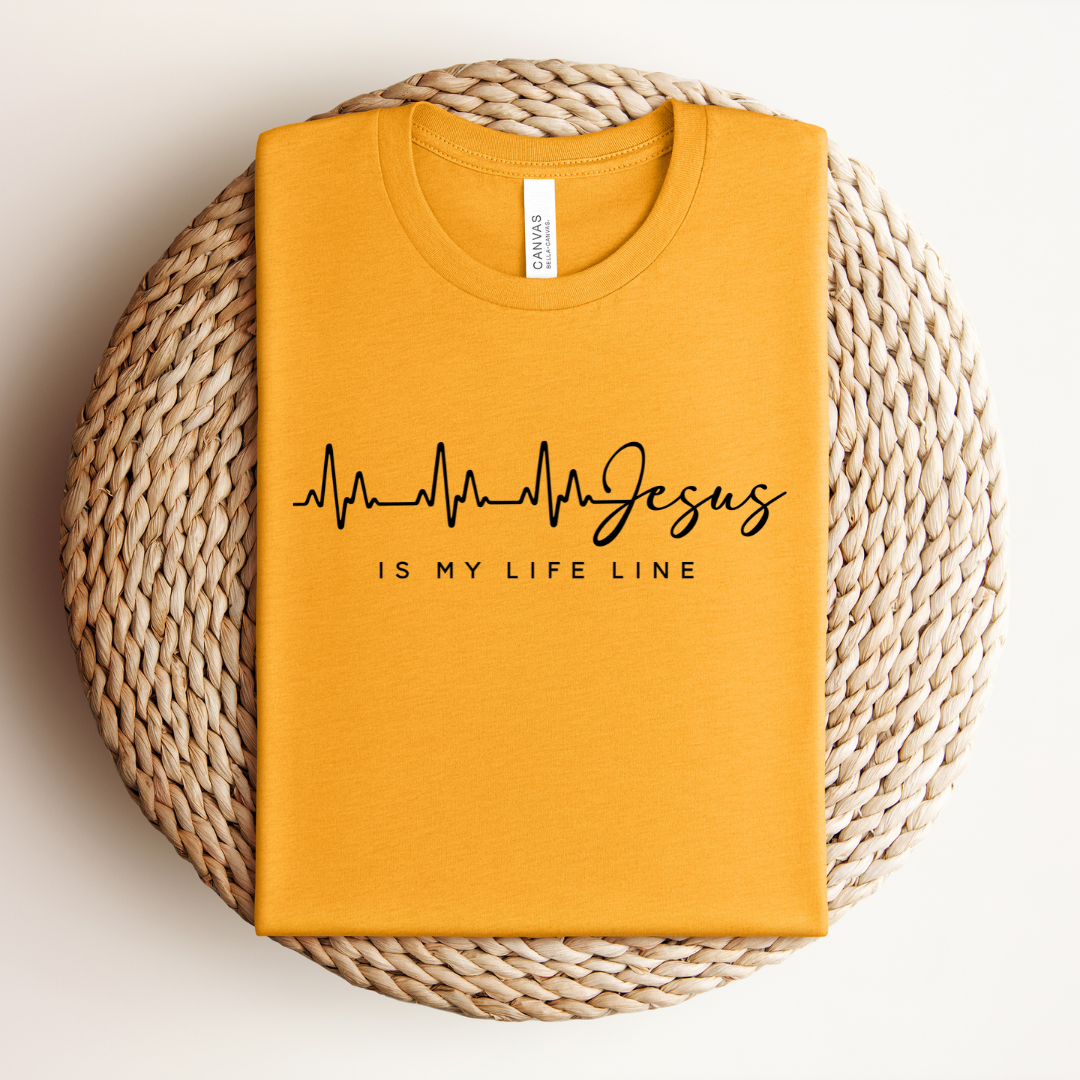 Jesus Is My Life Line Tee