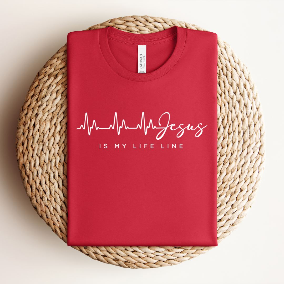 Jesus Is My Life Line Tee